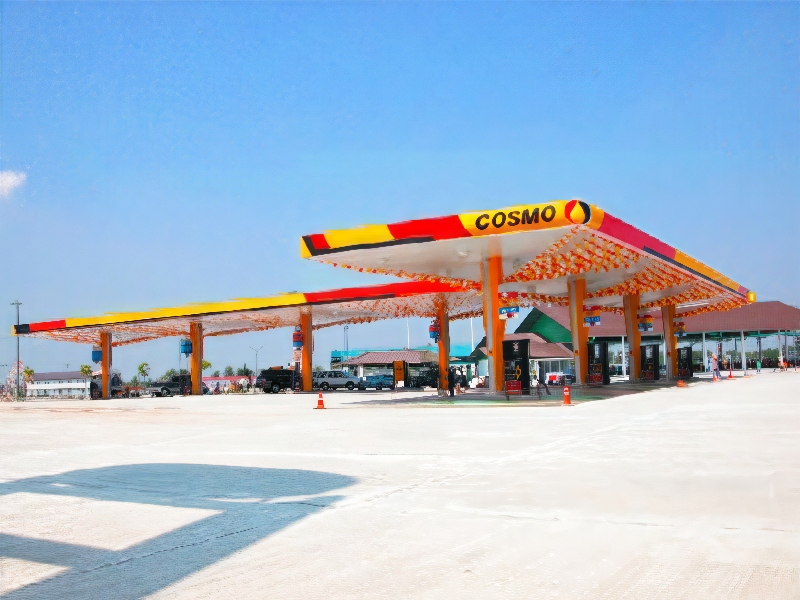 Gas Station and Warehouse