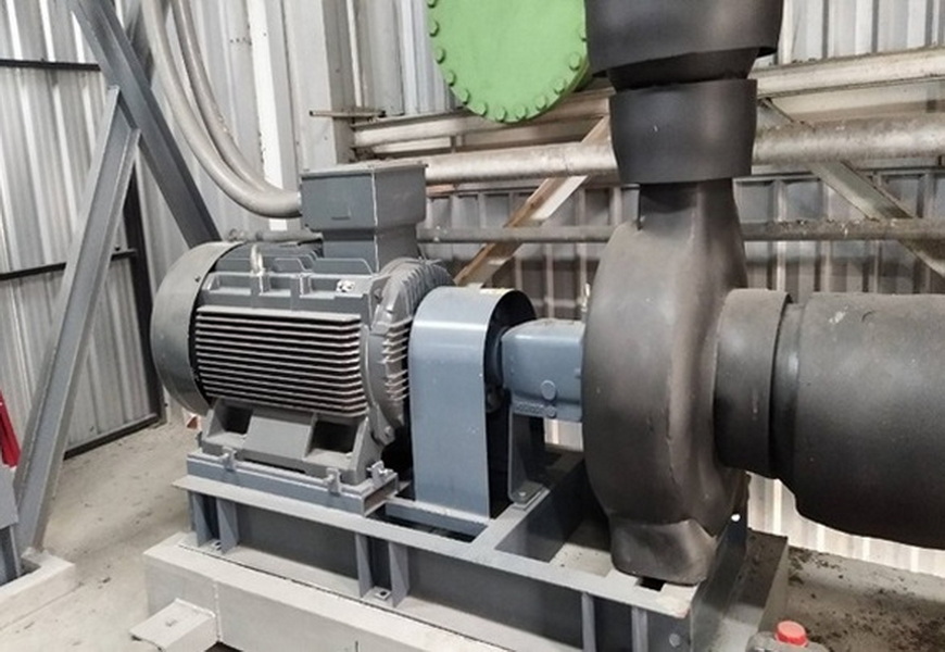 Utility Platform Chiller Installation B4